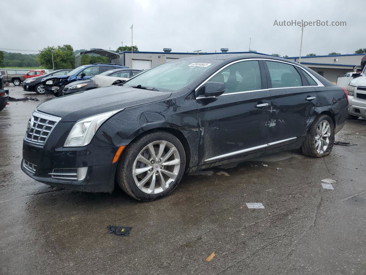 2013 Cadillac Xts Premium Collection Black vin: 2G61S5S39D9112054