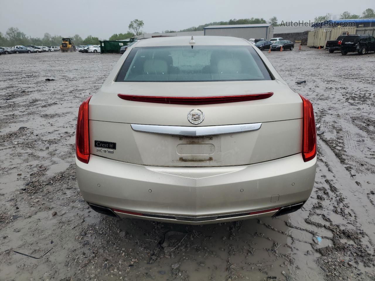 2013 Cadillac Xts Premium Collection Beige vin: 2G61S5S39D9134846