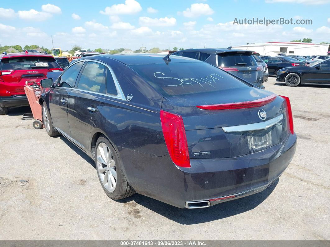 2013 Cadillac Xts Premium Blue vin: 2G61S5S39D9190625