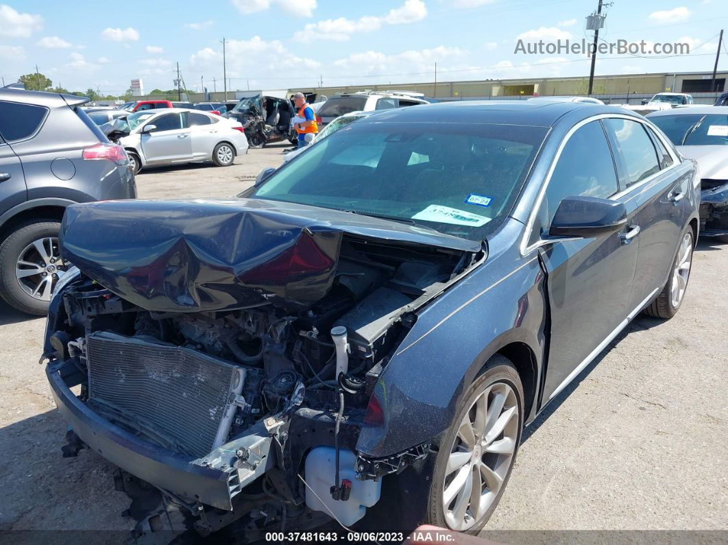 2013 Cadillac Xts Premium Blue vin: 2G61S5S39D9190625