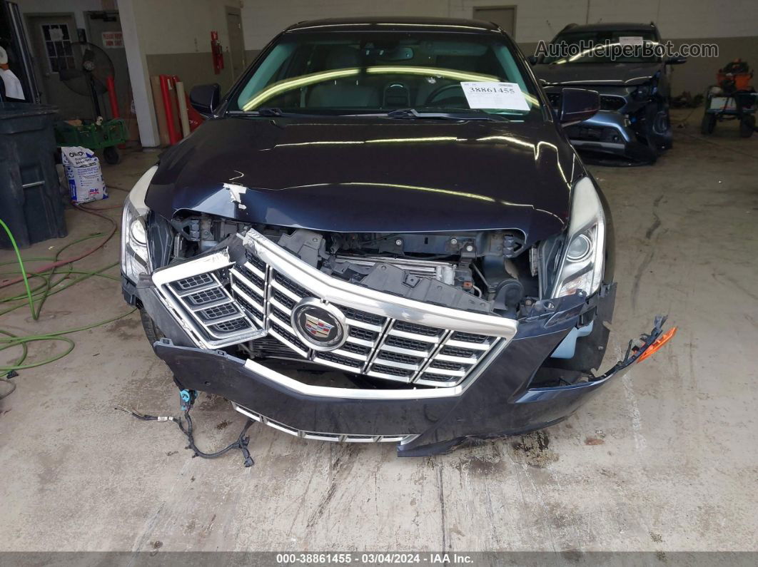 2013 Cadillac Xts Premium Синий vin: 2G61S5S39D9200103