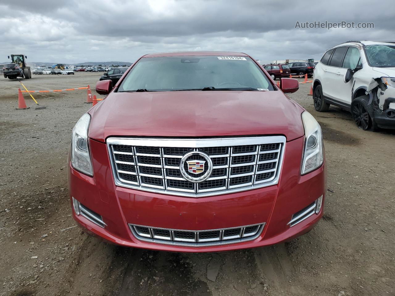 2013 Cadillac Xts Premium Collection Burgundy vin: 2G61S5S3XD9129588