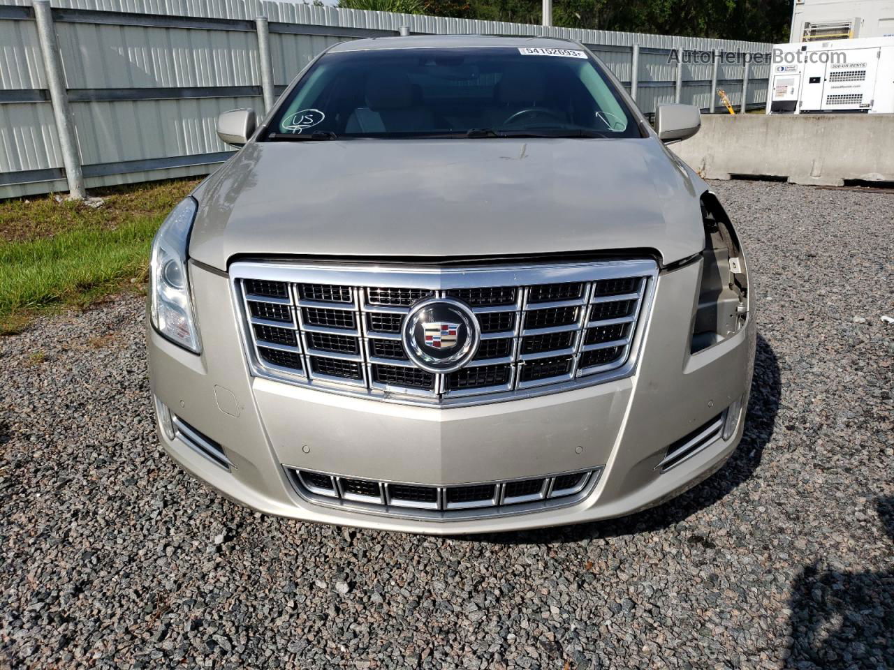 2013 Cadillac Xts Premium Collection Кремовый vin: 2G61S5S3XD9176782