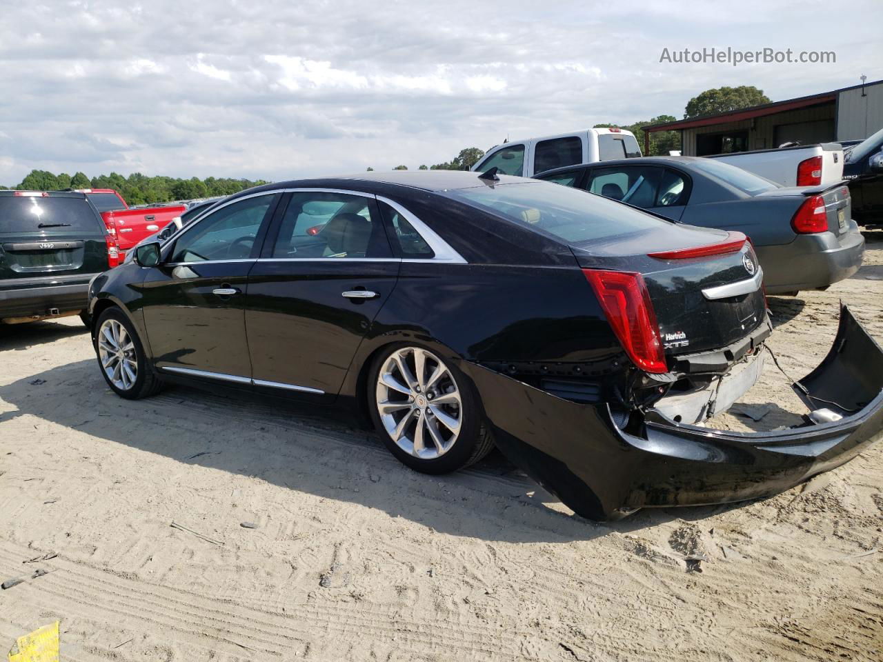 2013 Cadillac Xts Premium Collection Black vin: 2G61S5S3XD9183344