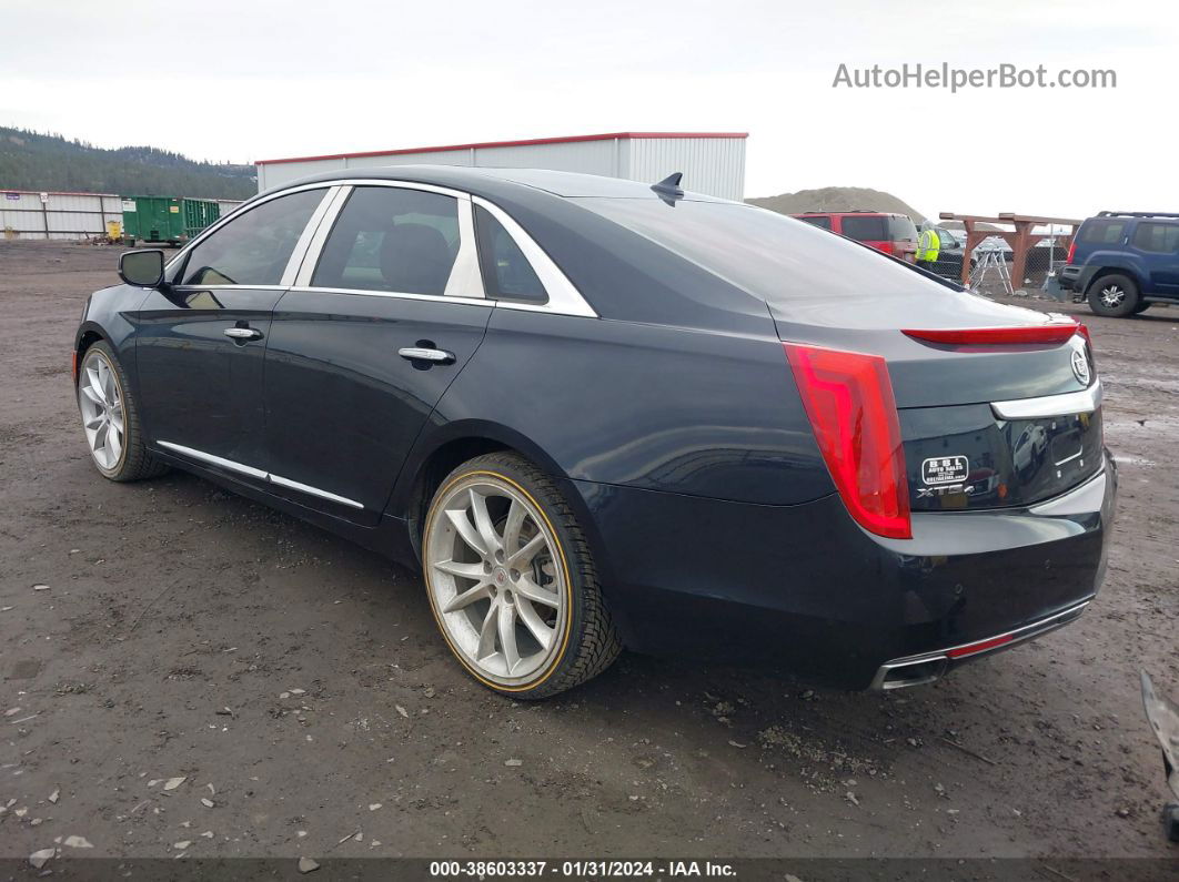 2013 Cadillac Xts Premium Blue vin: 2G61T5S30D9216297