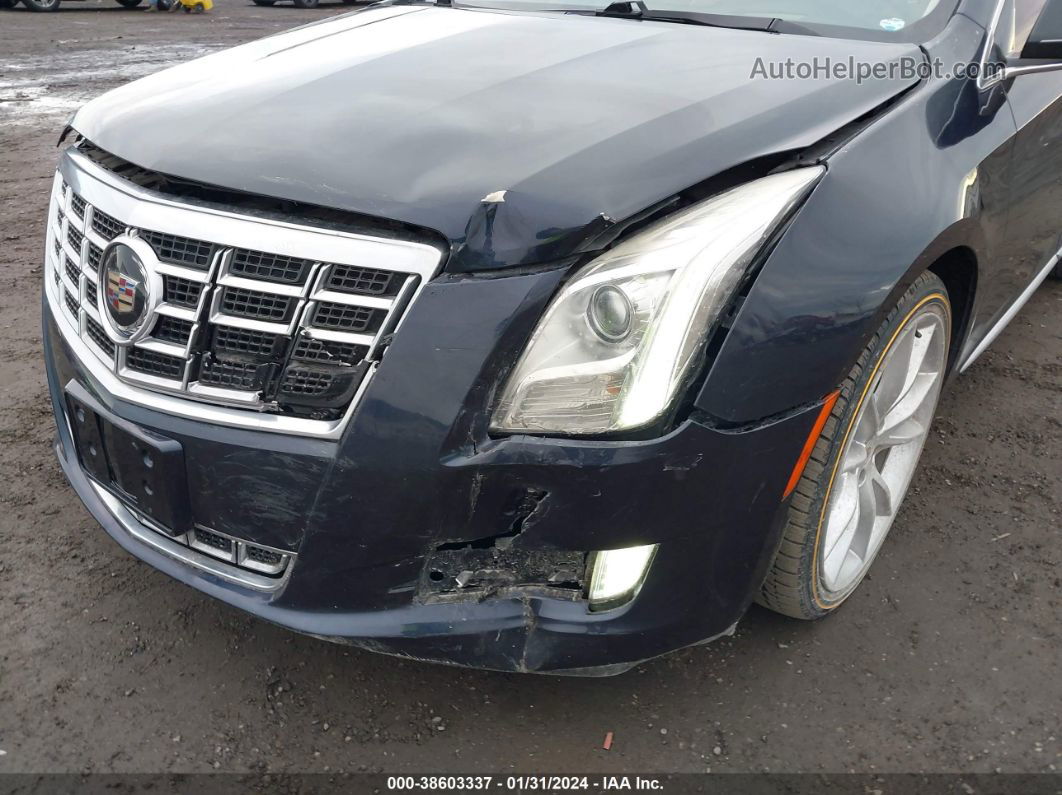 2013 Cadillac Xts Premium Blue vin: 2G61T5S30D9216297