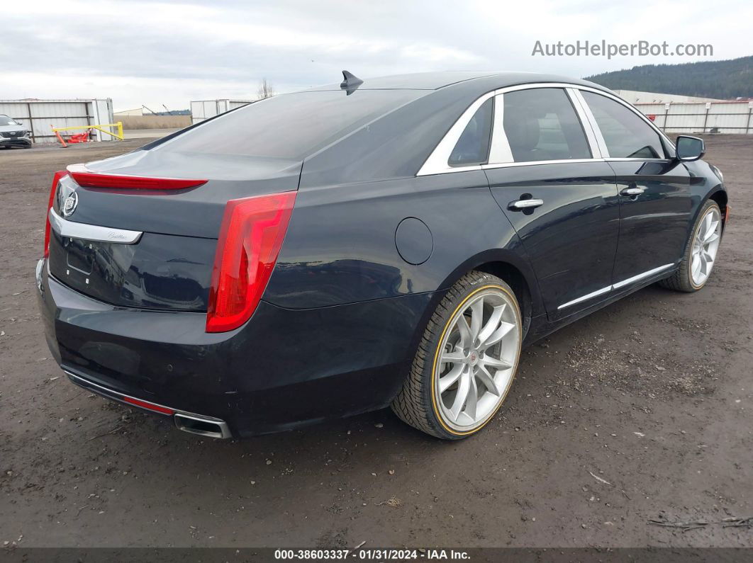 2013 Cadillac Xts Premium Blue vin: 2G61T5S30D9216297