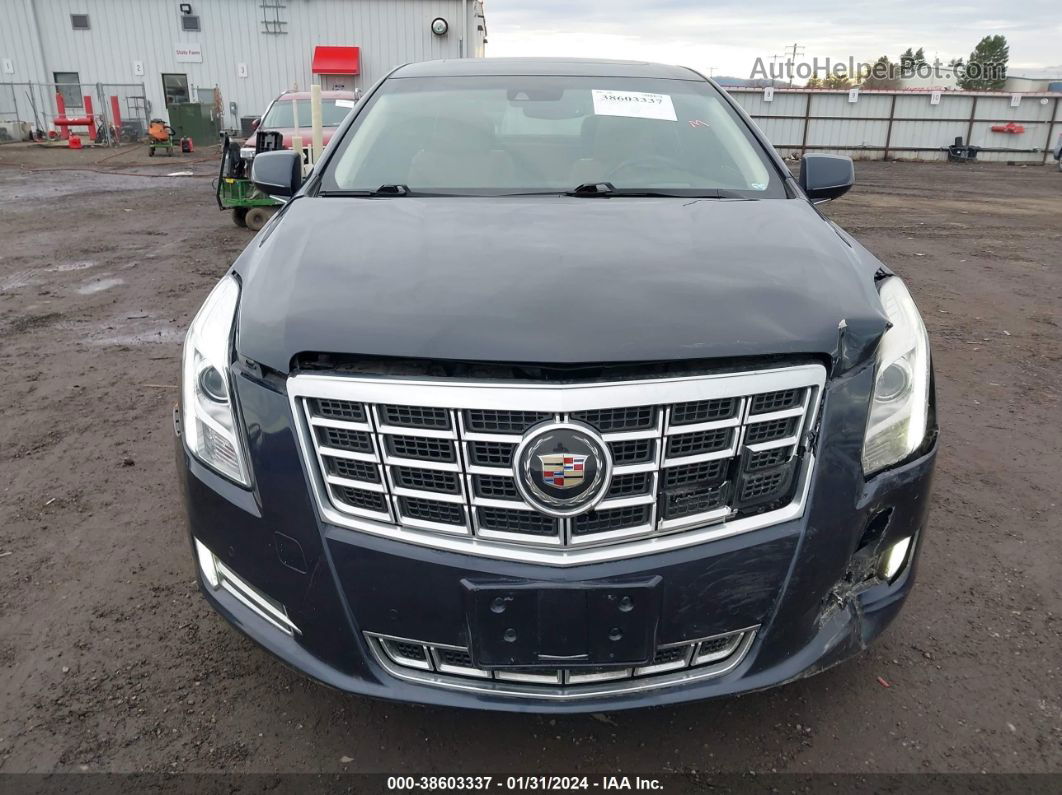 2013 Cadillac Xts Premium Blue vin: 2G61T5S30D9216297