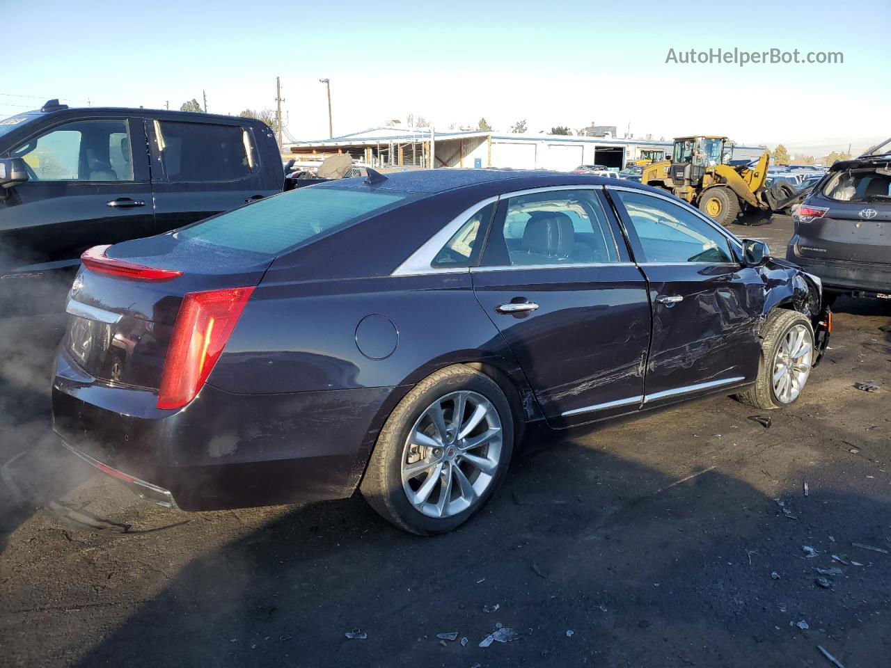 2013 Cadillac Xts Premium Collection Black vin: 2G61T5S33D9124116