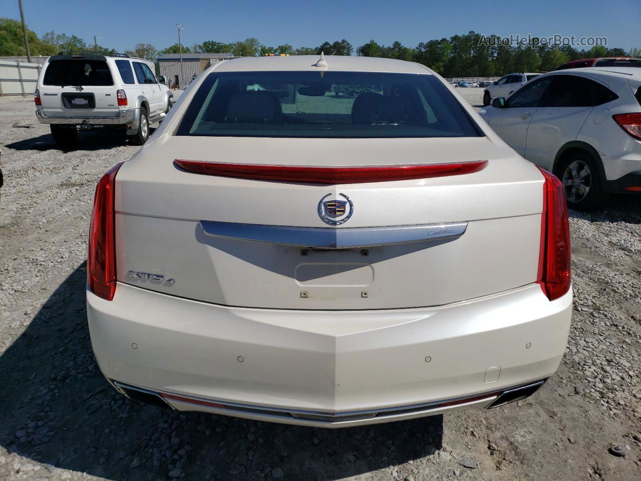 2013 Cadillac Xts Premium Collection Белый vin: 2G61T5S35D9102862