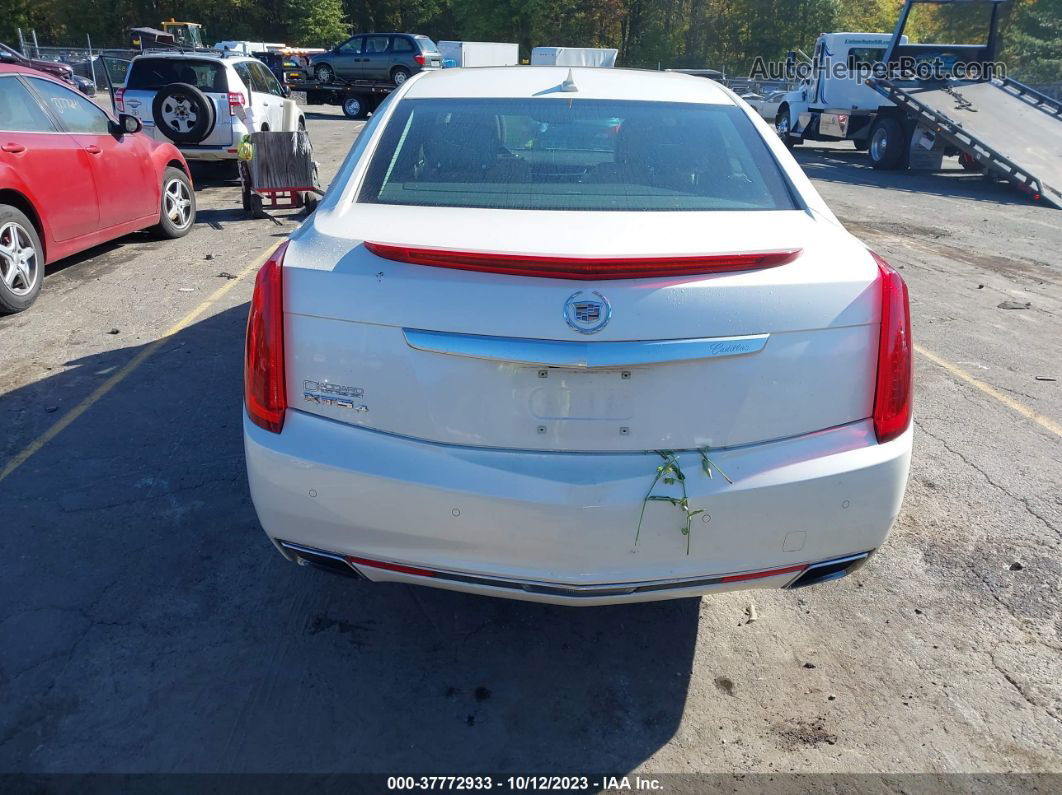 2013 Cadillac Xts Premium White vin: 2G61T5S37D9101602