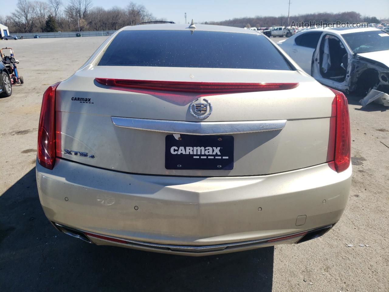 2013 Cadillac Xts Premium Collection Tan vin: 2G61T5S37D9213607