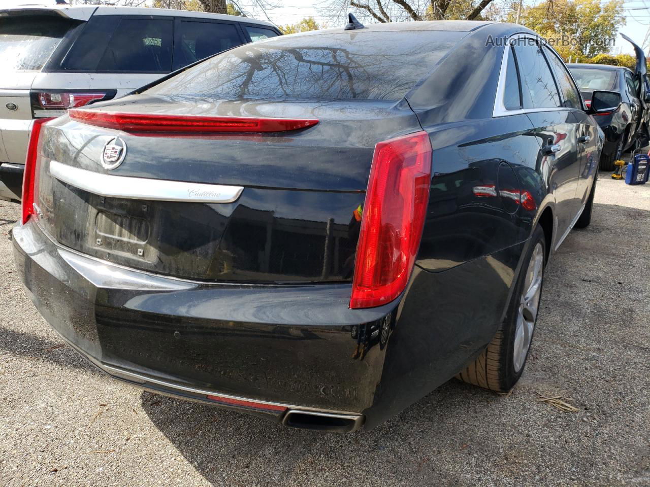 2013 Cadillac Xts Premium Collection Black vin: 2G61T5S39D9168587