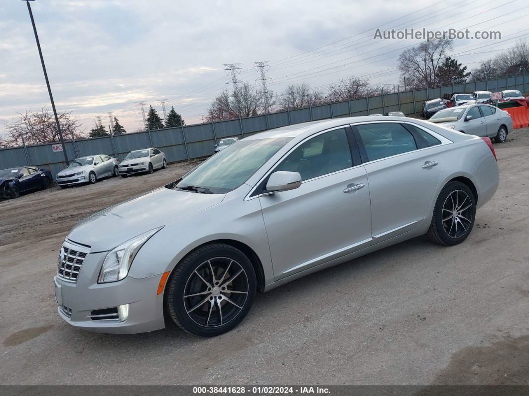 2013 Cadillac Xts Premium Silver vin: 2G61T5S3XD9117325