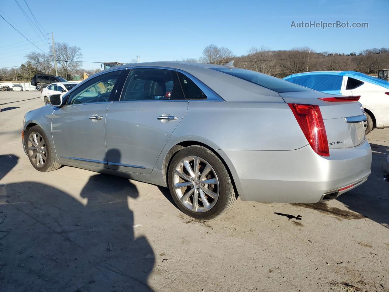 2013 Cadillac Xts Premium Collection Silver vin: 2G61T5S3XD9170882