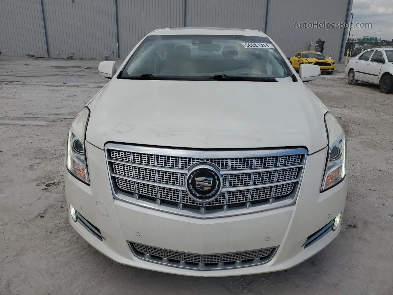 2013 Cadillac Xts Platinum Белый vin: 2G61U5S30D9189275