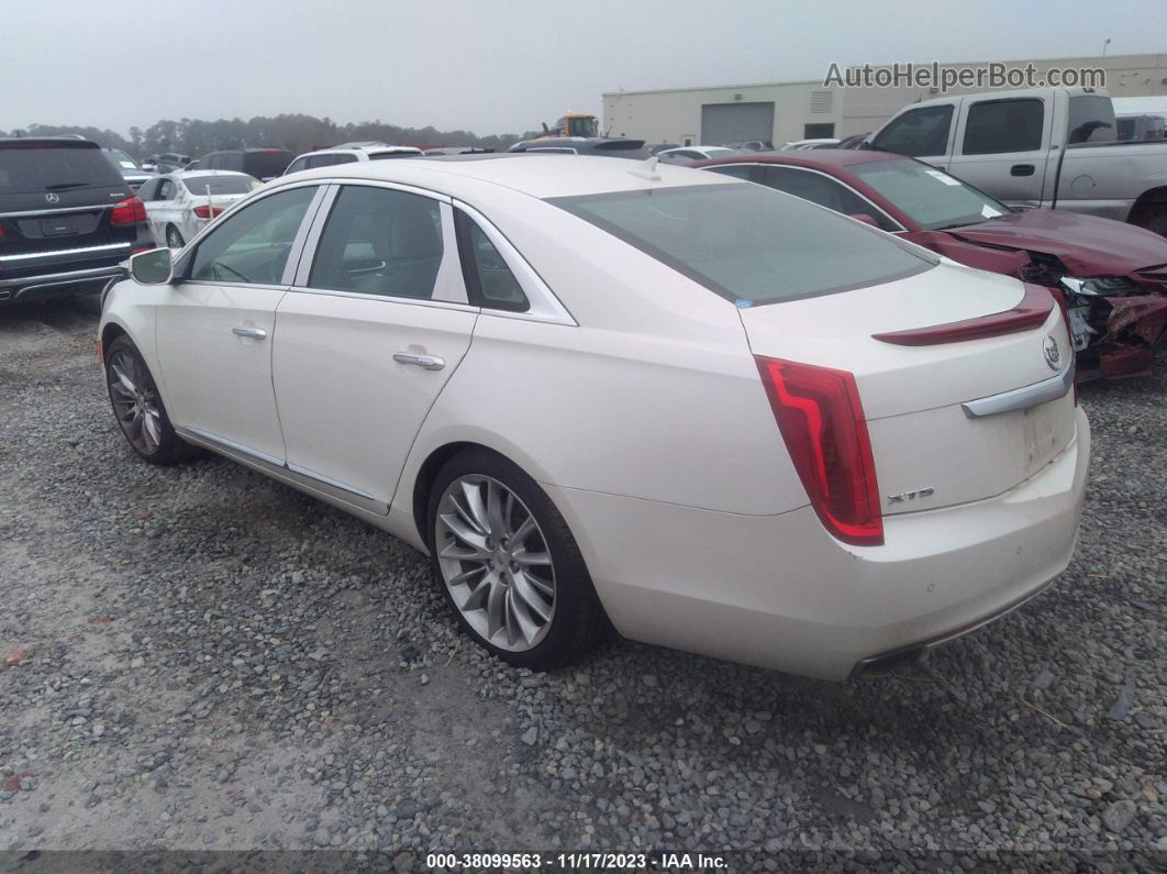 2013 Cadillac Xts Platinum White vin: 2G61U5S31D9171318