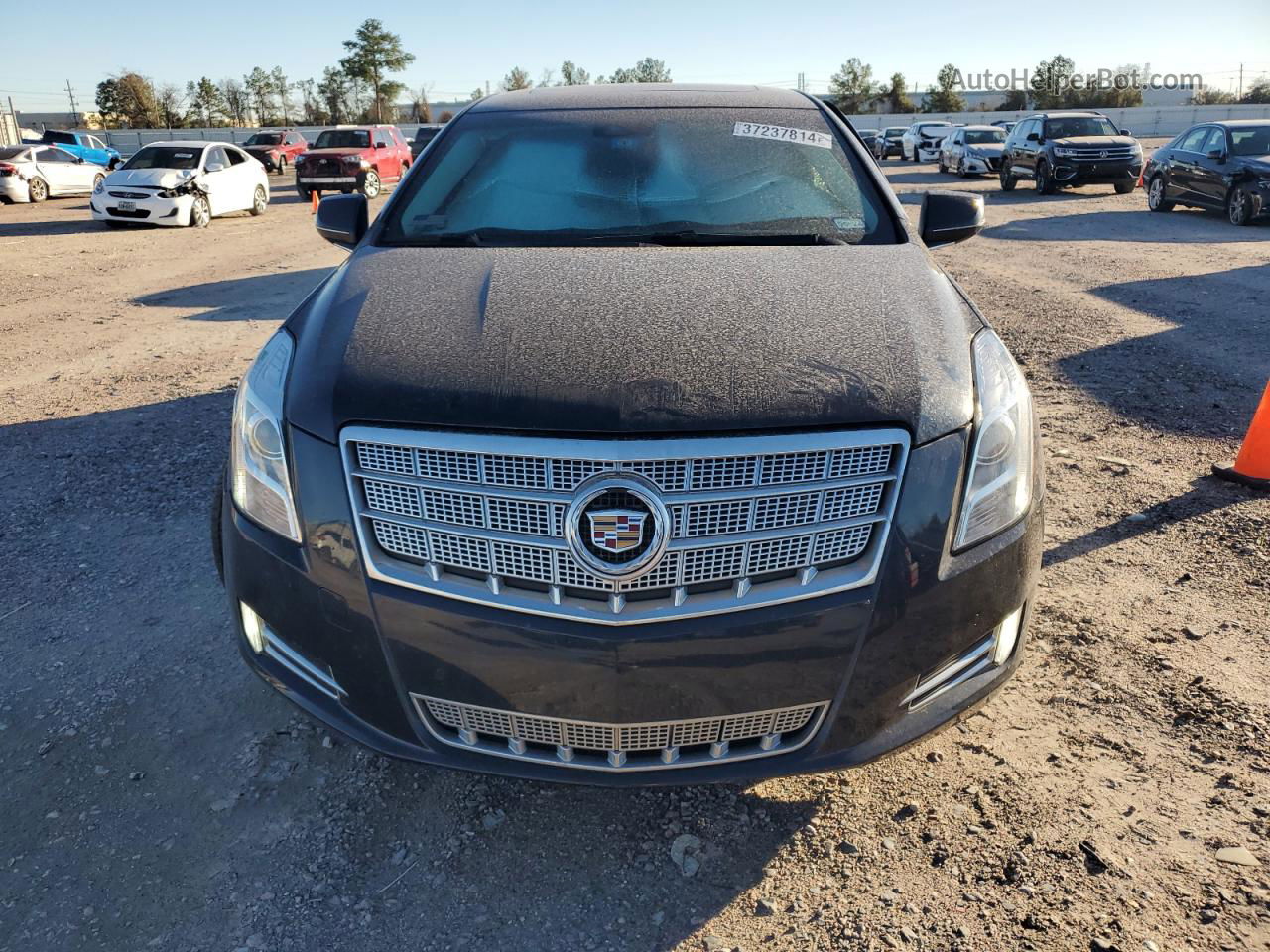 2013 Cadillac Xts Platinum Blue vin: 2G61U5S35D9222660