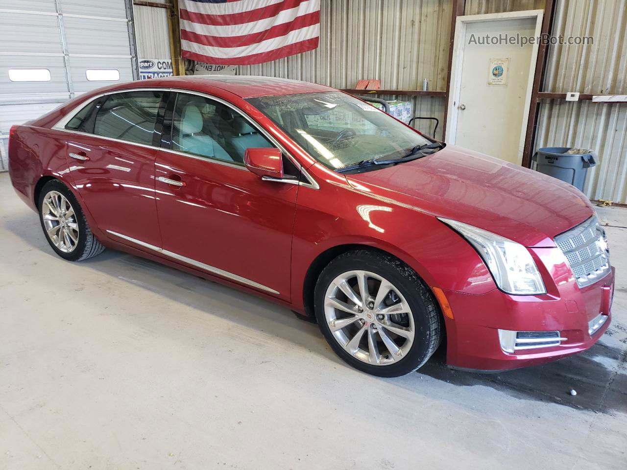 2013 Cadillac Xts Platinum Red vin: 2G61U5S36D9178152