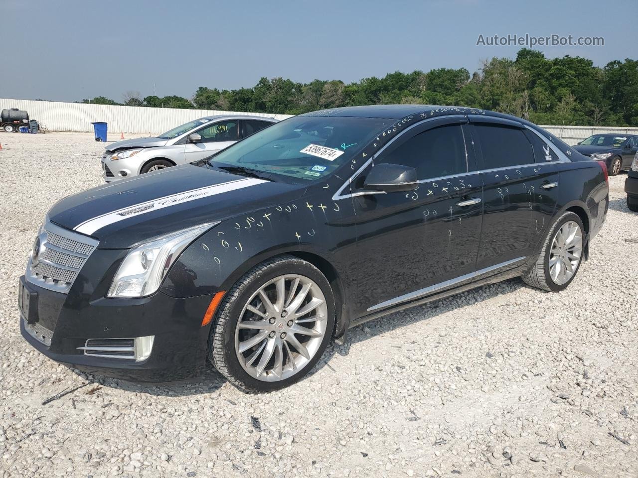 2013 Cadillac Xts Platinum Черный vin: 2G61U5S36D9208086