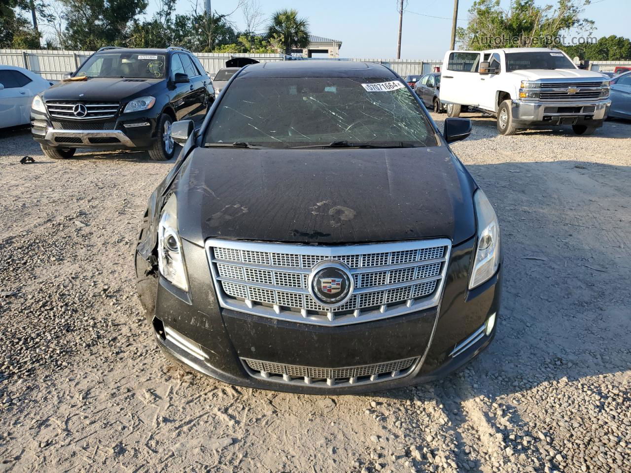 2013 Cadillac Xts Platinum Черный vin: 2G61U5S38D9120818