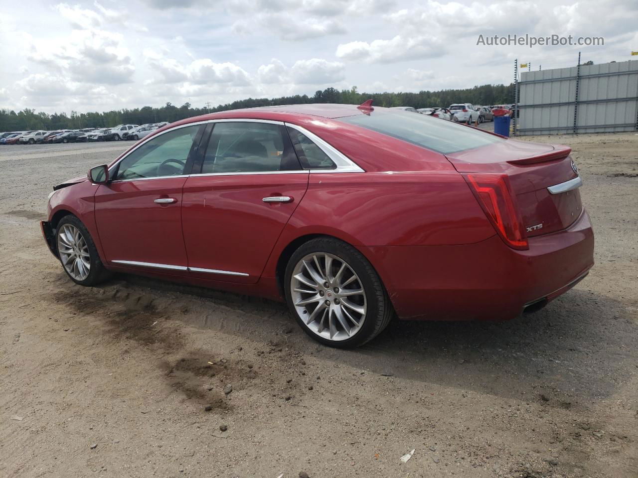 2013 Cadillac Xts Platinum Burgundy vin: 2G61U5S39D9124330