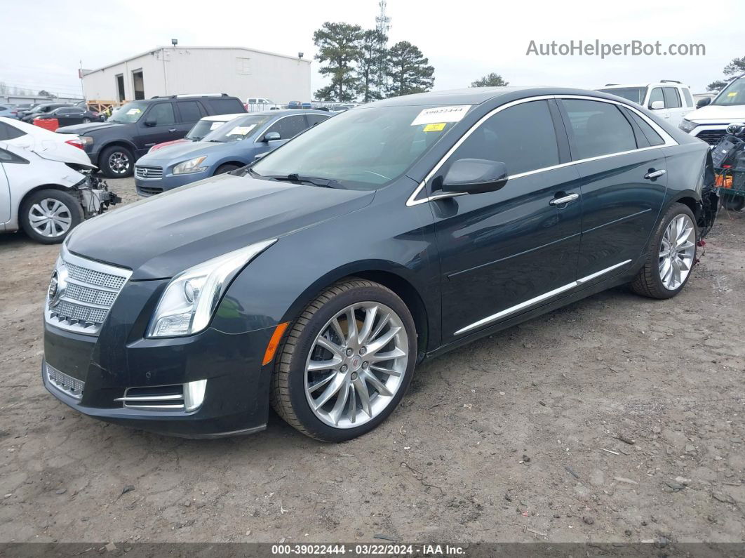 2013 Cadillac Xts Platinum Gray vin: 2G61U5S39D9150815