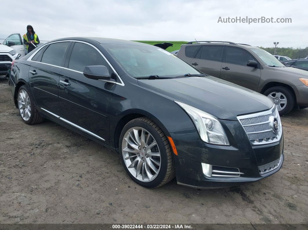 2013 Cadillac Xts Platinum Серый vin: 2G61U5S39D9150815