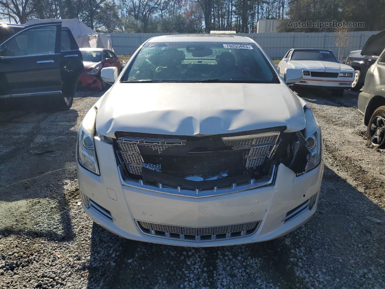 2013 Cadillac Xts Platinum Белый vin: 2G61U5S3XD9132646