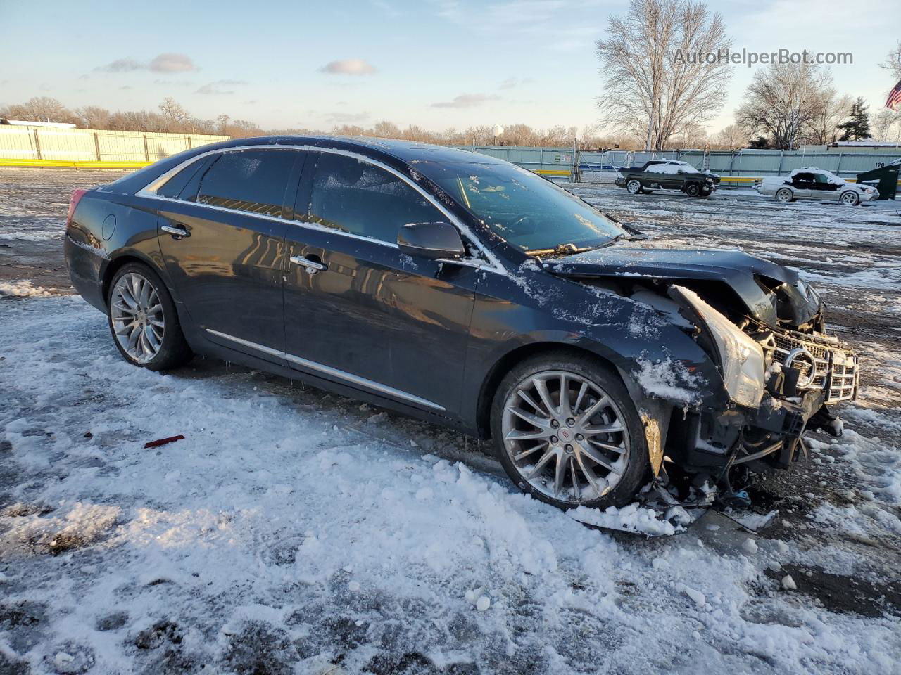 2013 Cadillac Xts Platinum Черный vin: 2G61V5S30D9240612