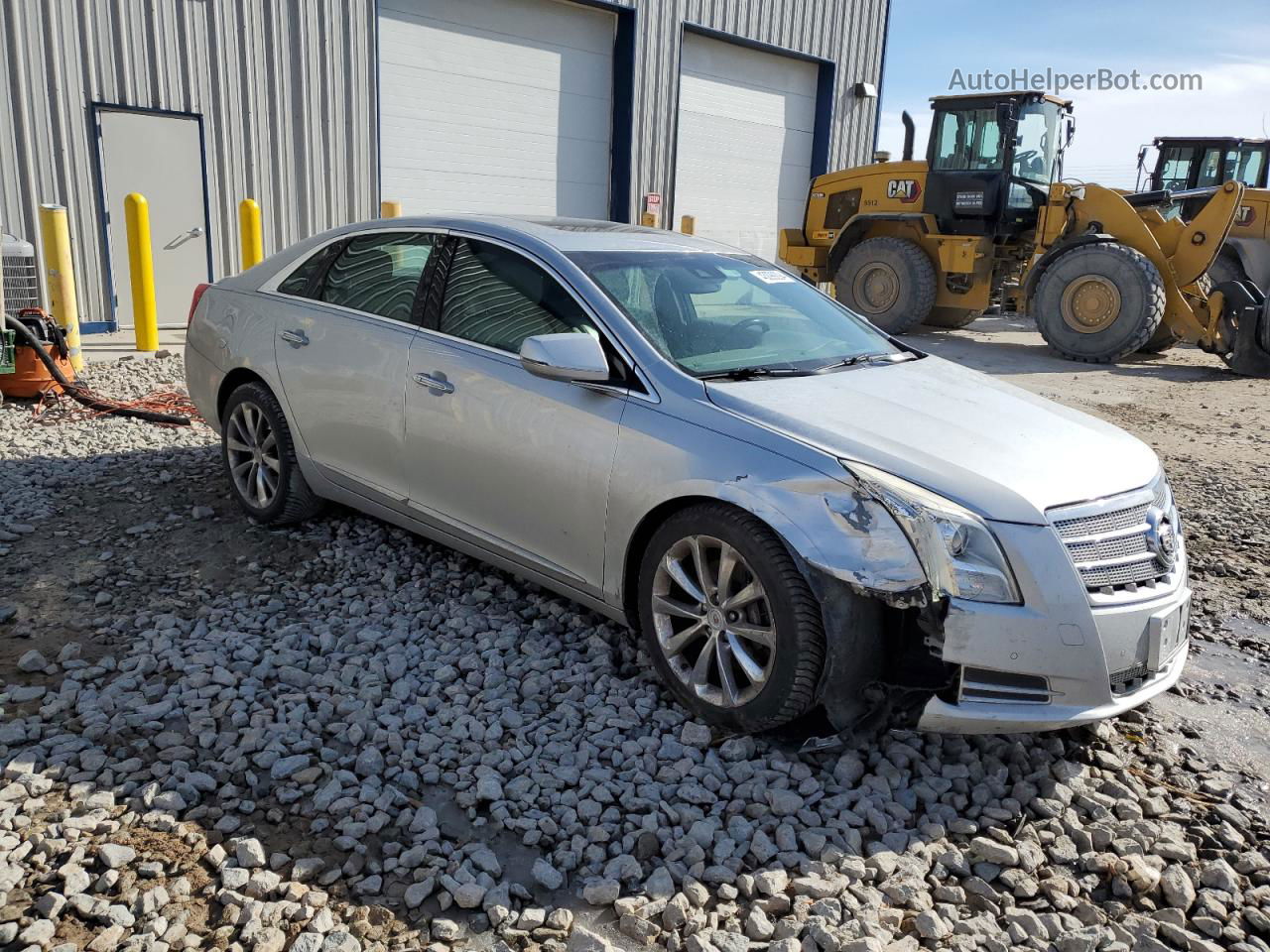 2013 Cadillac Xts Platinum Silver vin: 2G61V5S32D9100304