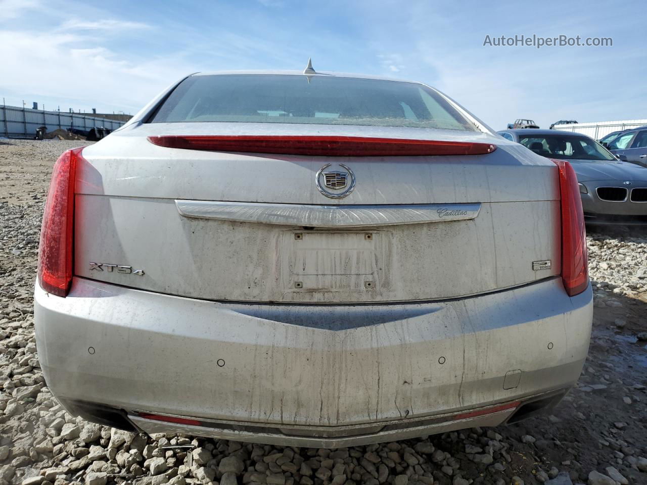 2013 Cadillac Xts Platinum Silver vin: 2G61V5S32D9100304