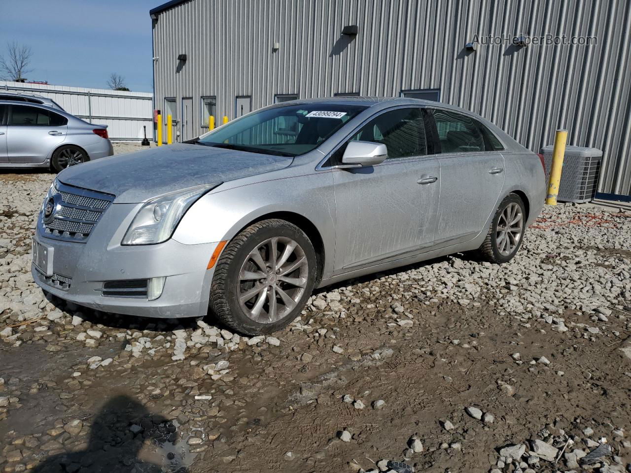 2013 Cadillac Xts Platinum Silver vin: 2G61V5S32D9100304