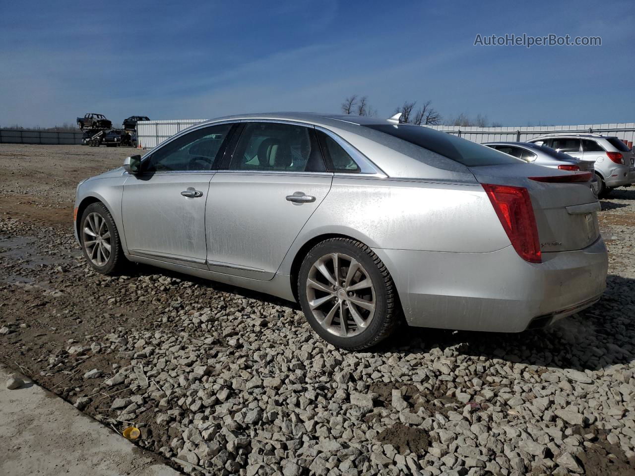 2013 Cadillac Xts Platinum Silver vin: 2G61V5S32D9100304