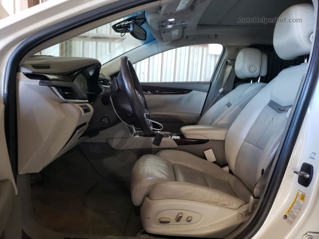 2013 Cadillac Xts Platinum Белый vin: 2G61V5S32D9140656