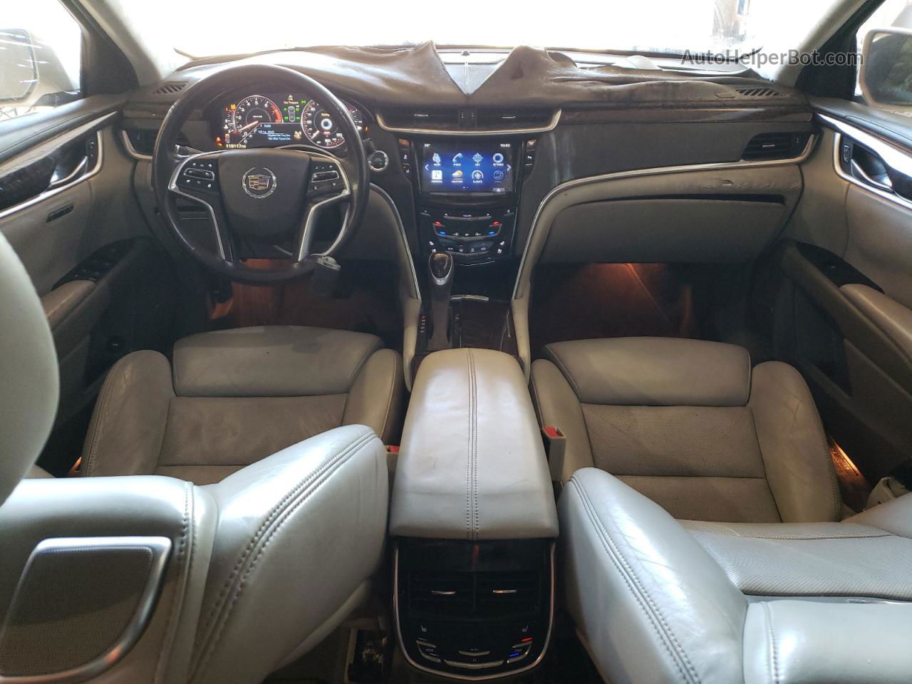 2013 Cadillac Xts Platinum Белый vin: 2G61V5S32D9140656