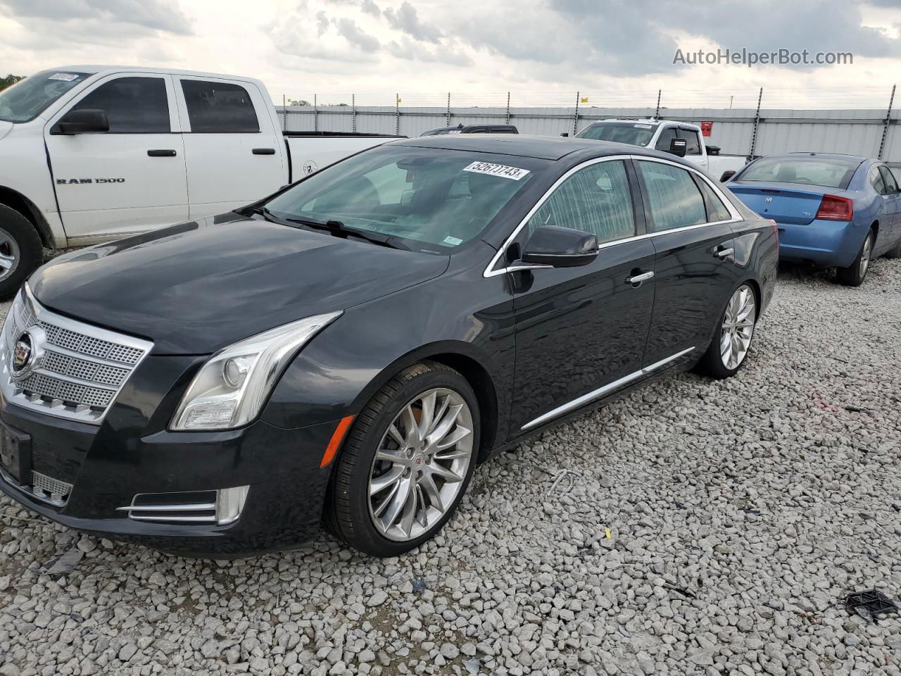 2013 Cadillac Xts Platinum Черный vin: 2G61V5S32D9181238