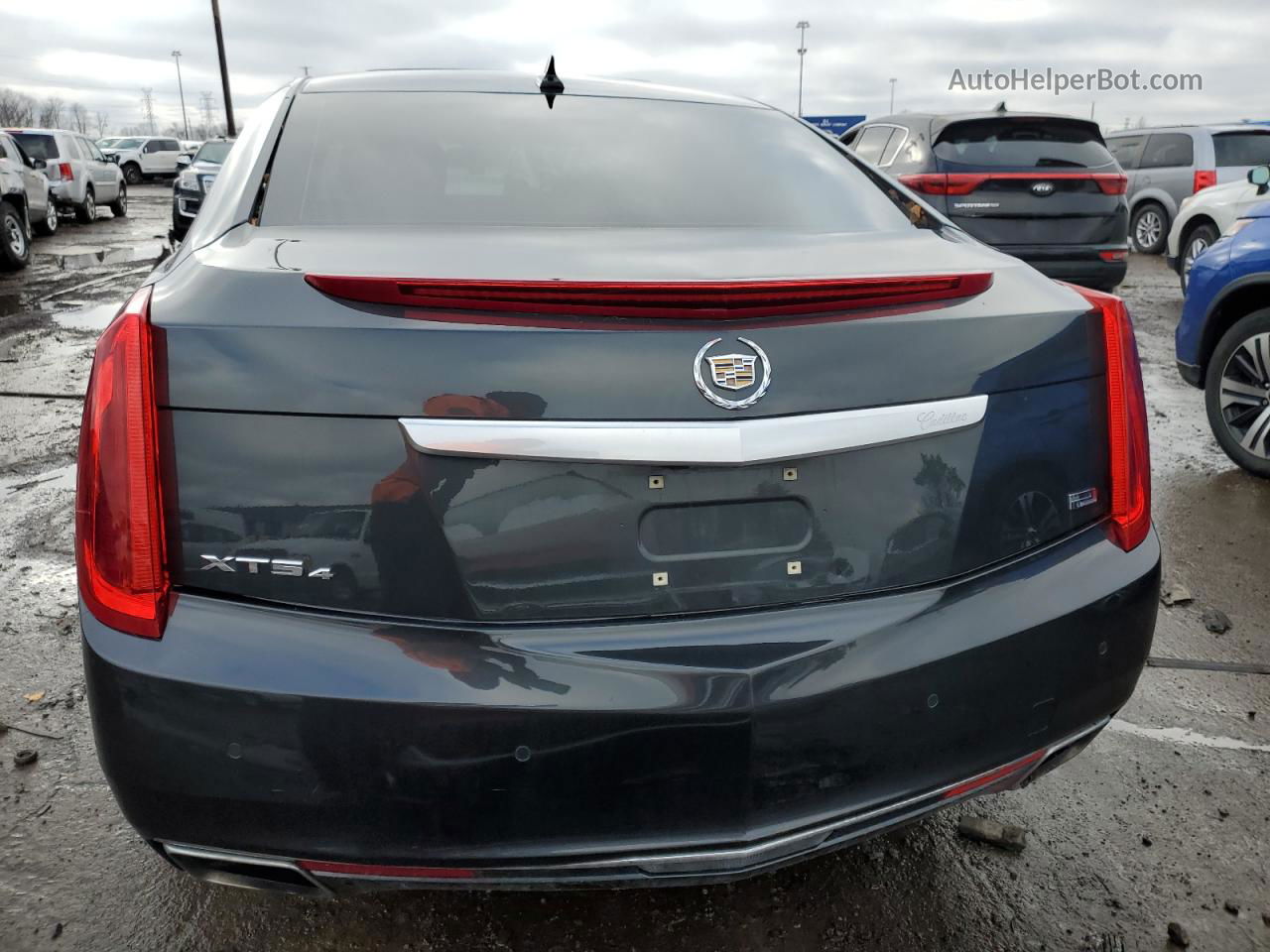 2013 Cadillac Xts Platinum Gray vin: 2G61V5S32D9219048