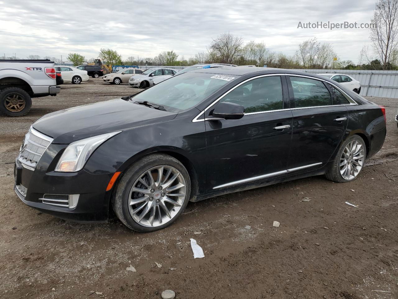 2013 Cadillac Xts Platinum Черный vin: 2G61V5S34D9237986