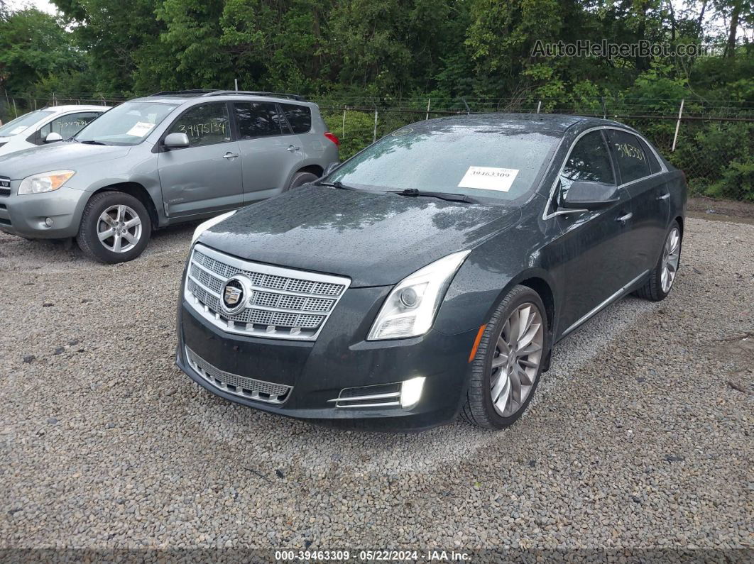 2013 Cadillac Xts Platinum Gray vin: 2G61V5S35D9105416