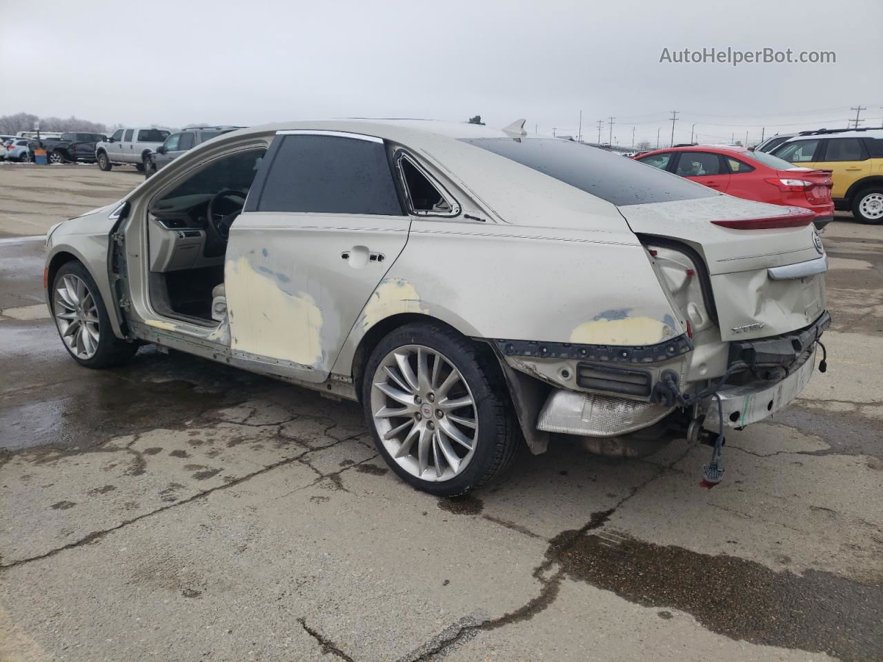 2013 Cadillac Xts Platinum Золотой vin: 2G61V5S35D9241593