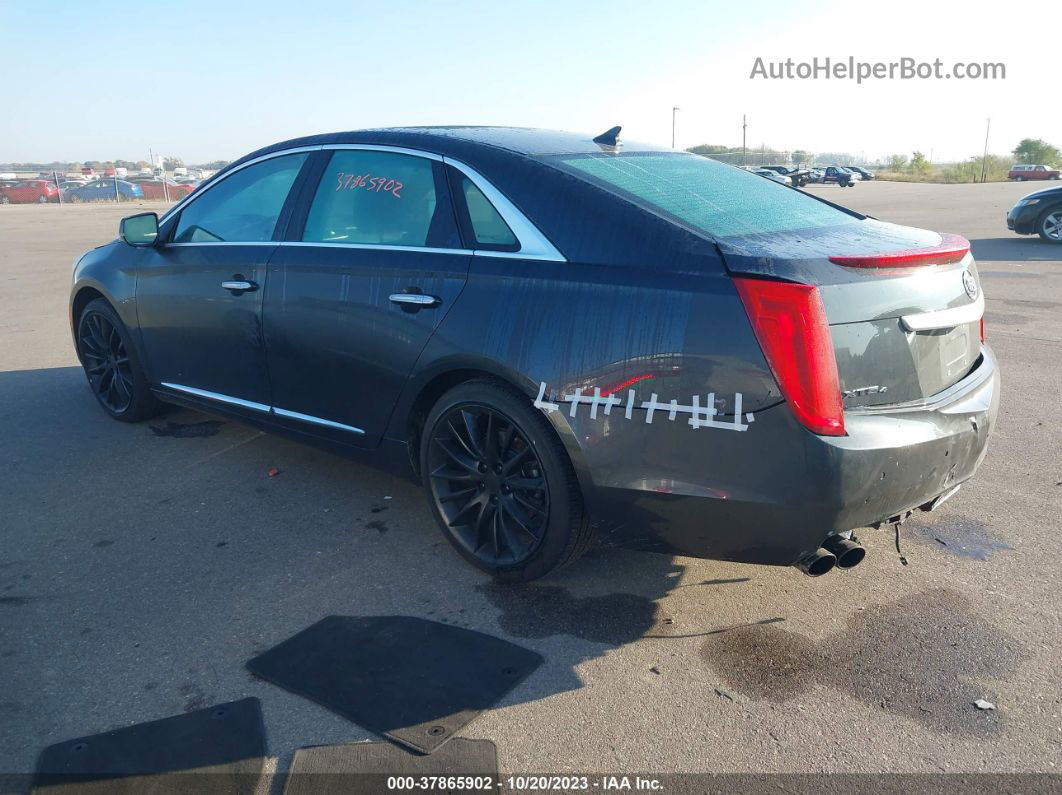 2013 Cadillac Xts Platinum Серый vin: 2G61V5S38D9100856