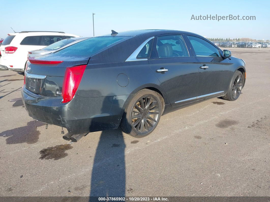 2013 Cadillac Xts Platinum Серый vin: 2G61V5S38D9100856