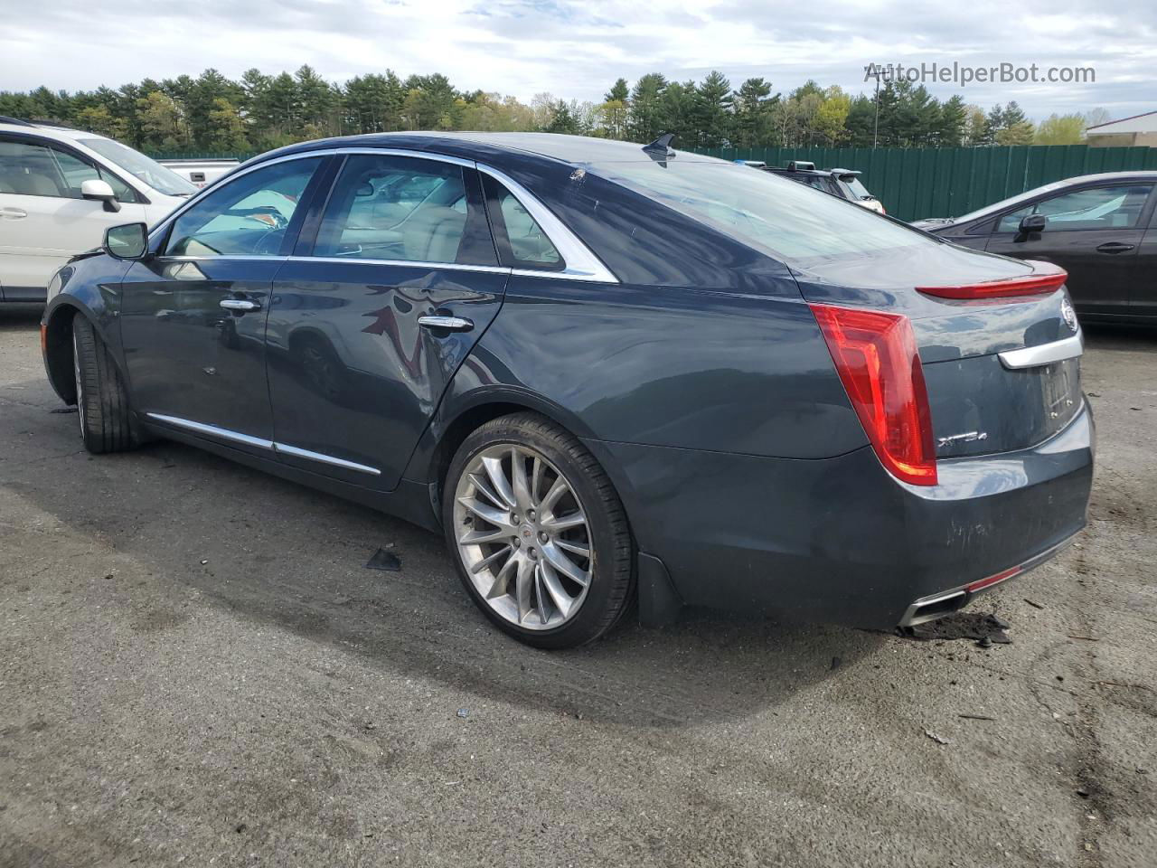 2013 Cadillac Xts Platinum Gray vin: 2G61V5S3XD9186056