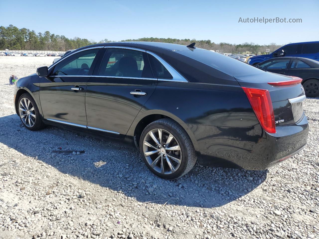 2013 Cadillac Xts Black vin: 2G61W5S36D9105714