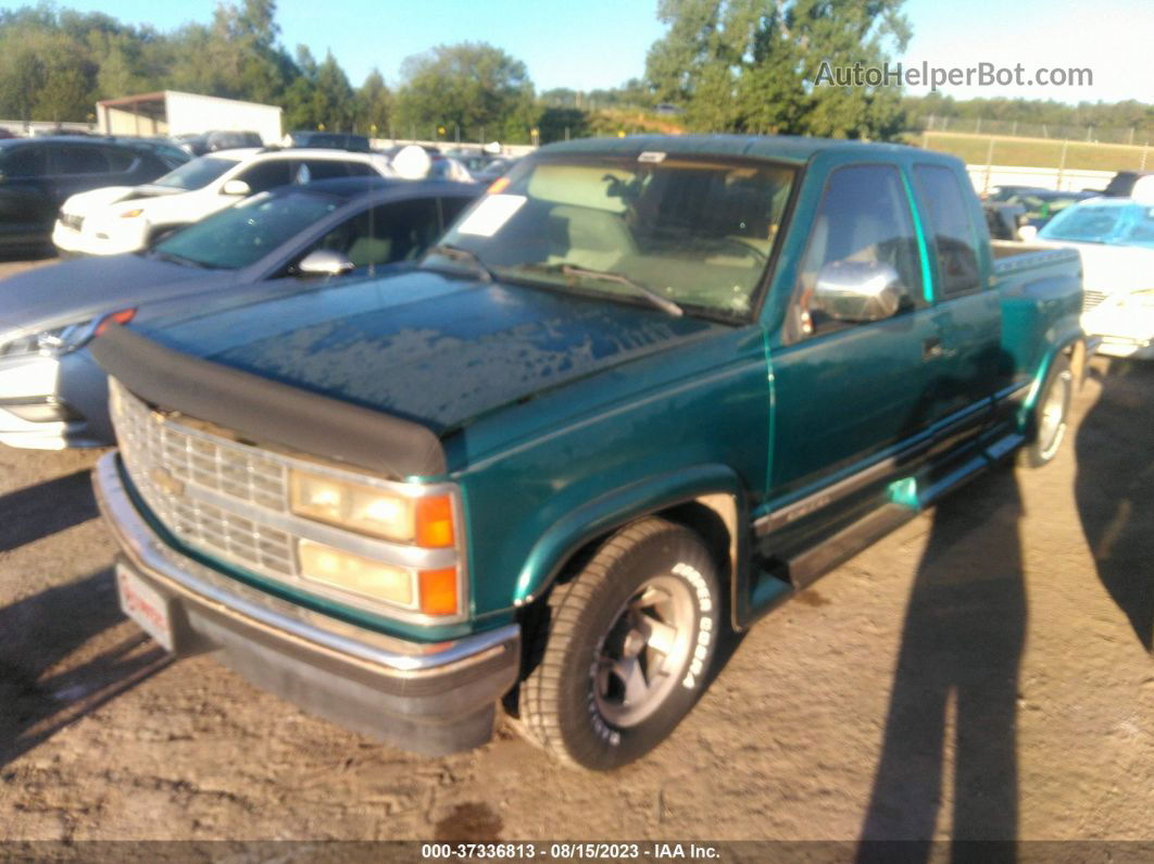 1993 Chevrolet Gmt-400 C1500 Green vin: 2GBEC19K4P1262579