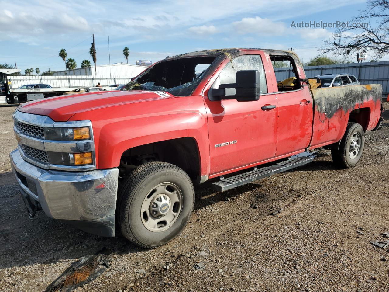 2019 Chevrolet Silverado C2500 Heavy Duty Red vin: 2GC2CREG0K1176533