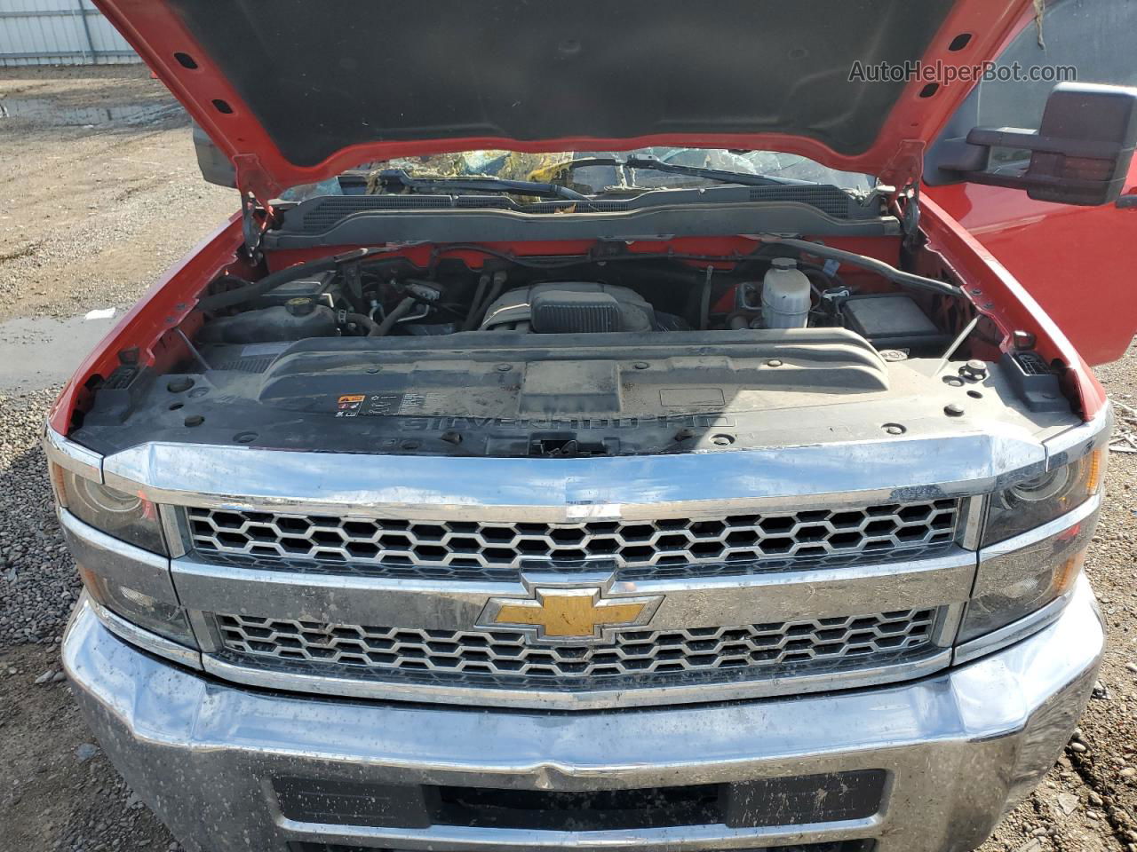 2019 Chevrolet Silverado C2500 Heavy Duty Red vin: 2GC2CREG0K1176533