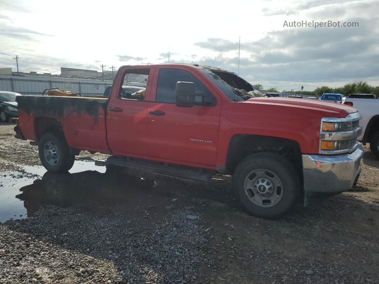 2019 Chevrolet Silverado C2500 Heavy Duty Red vin: 2GC2CREG0K1176533