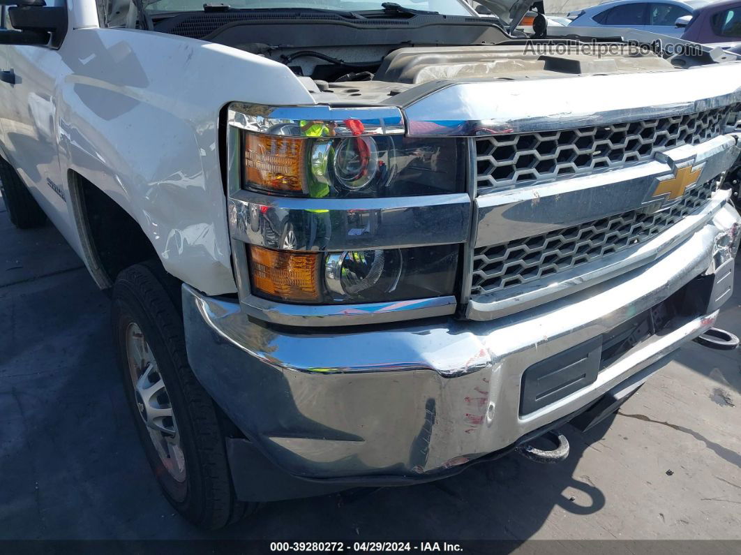 2019 Chevrolet Silverado 2500hd Wt White vin: 2GC2CREG8K1135809